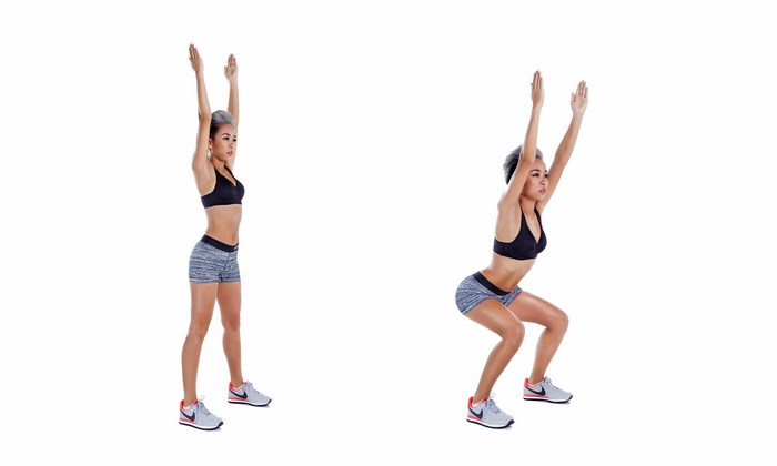 Bài tập gym Squat giúp giảm cân và làm săn chắc vòng 3