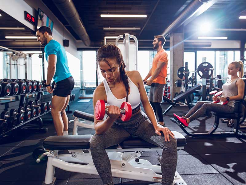 Tập gym giảm cân cho nữ 3